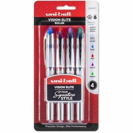 VERTEX 0.8 mm 200 Vision Elite Medium Pen, 4PK VE3756977